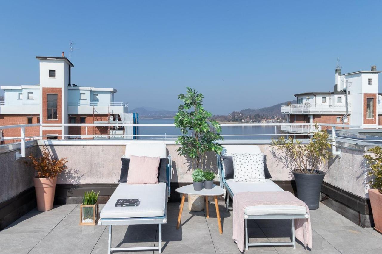 La Terrazza Lejlighed Castelletto sopra Ticino Eksteriør billede